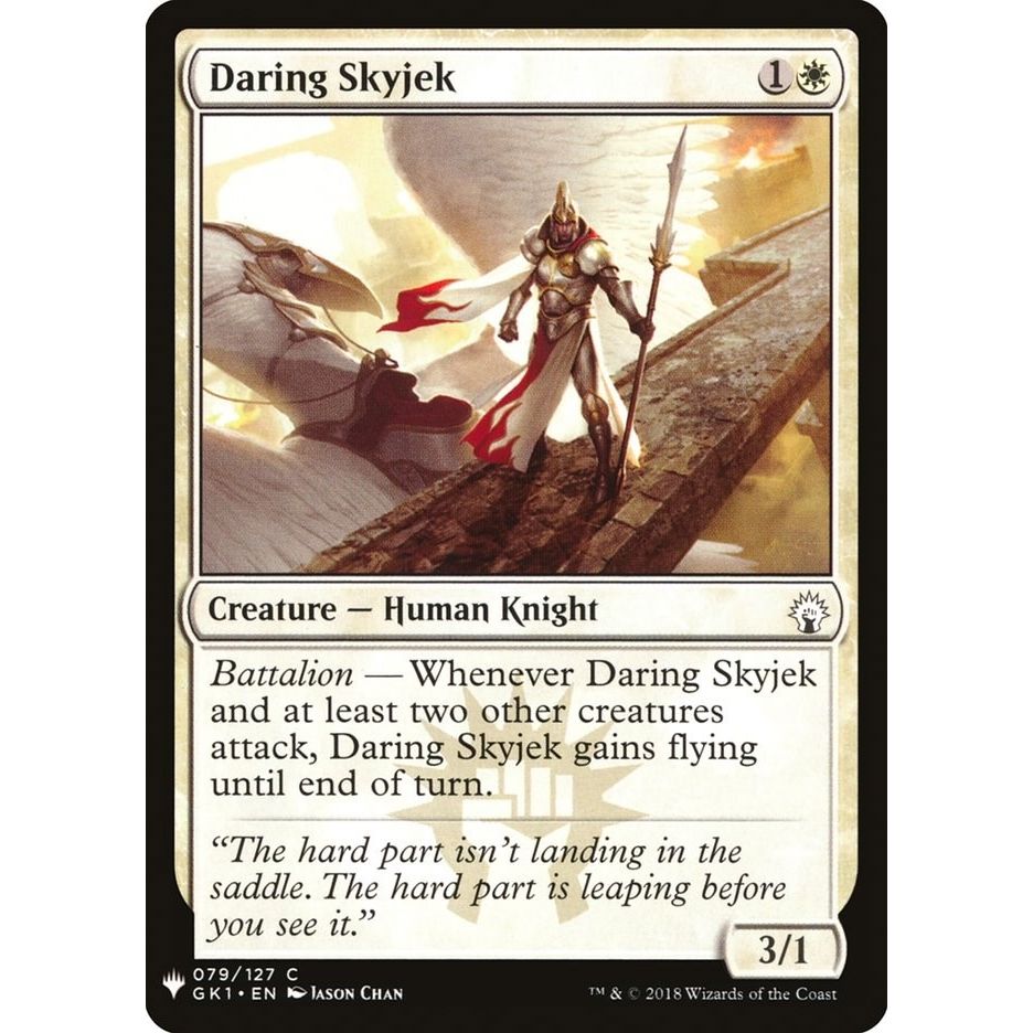 Image for Daring Skyjek (79) (LIST) - Magic: The Gathering