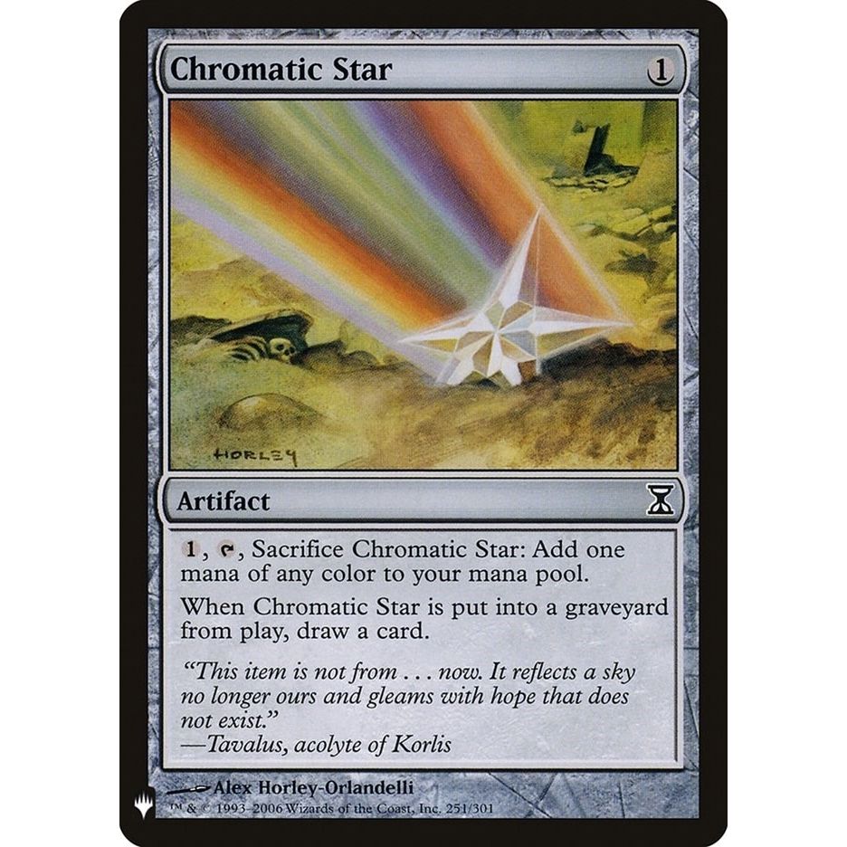 Image for Chromatic Star (251) (LIST) - Magic: The Gathering