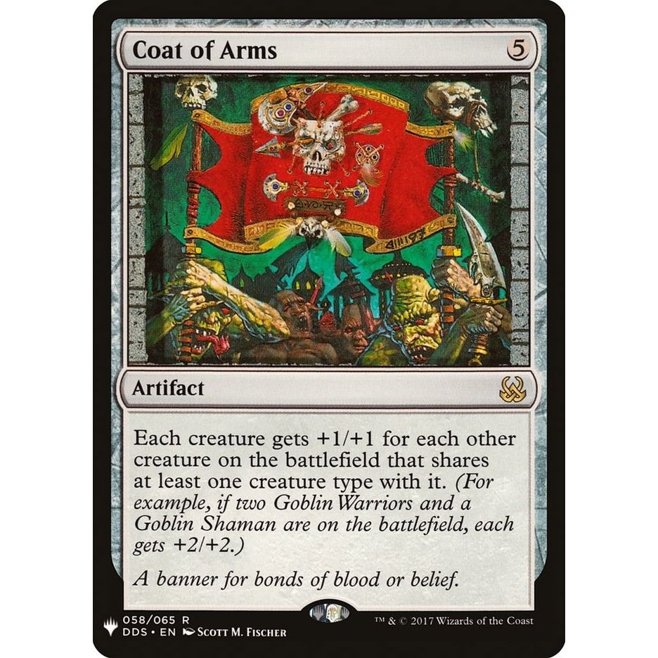 Image for Coat of Arms (58) (LIST) - Magic: The Gathering