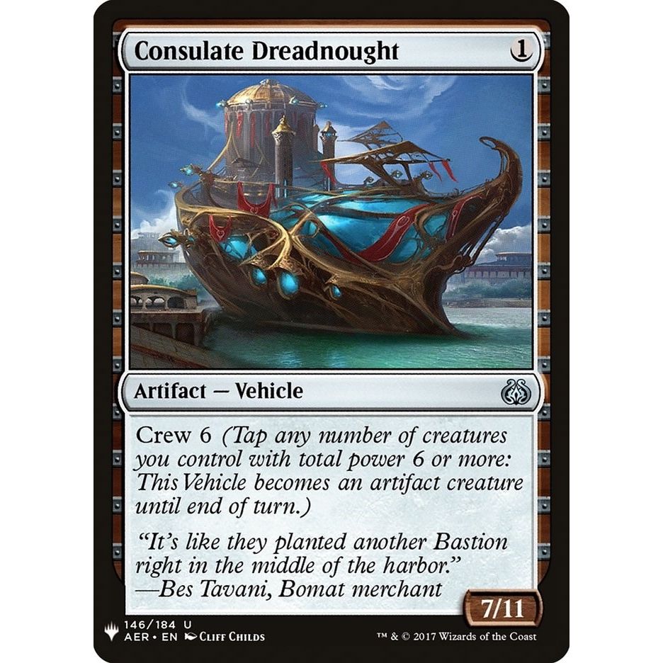 Image for Consulate Dreadnought (146) (LIST) - Magic: The Gathering