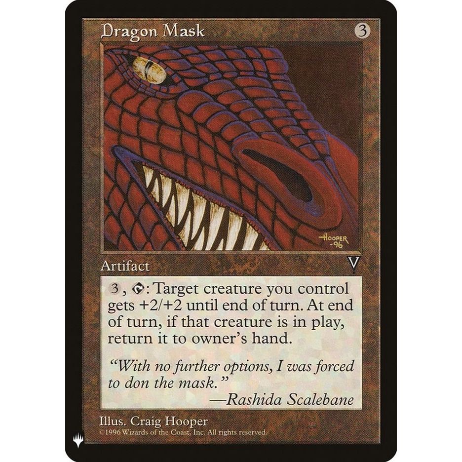 Image for Dragon Mask (144) (LIST) - Magic: The Gathering