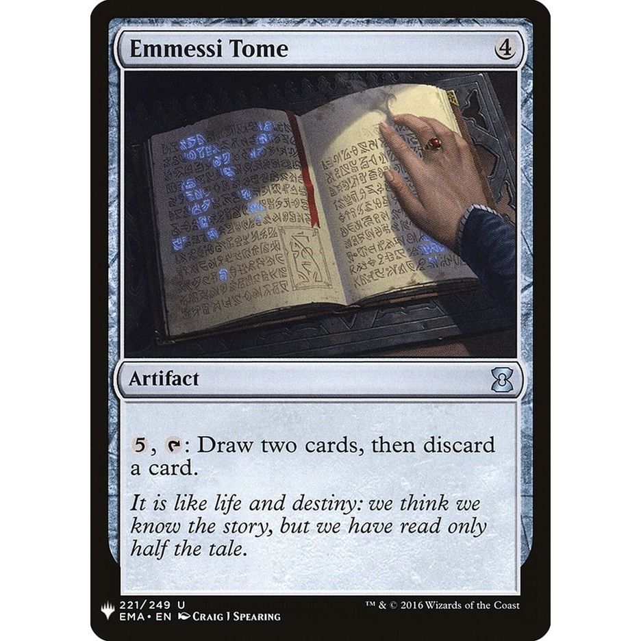 Image for Emmessi Tome (221) (LIST) - Magic: The Gathering