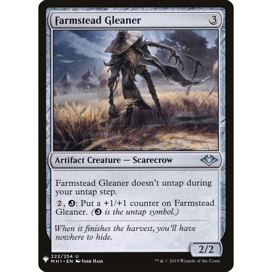 Image for Farmstead Gleaner (222) (LIST) - Magic: The Gathering