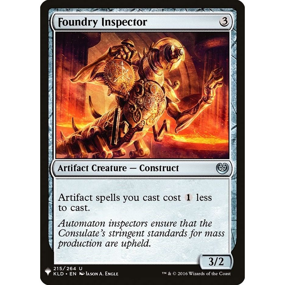 Image for Foundry Inspector (215) (LIST) - Magic: The Gathering