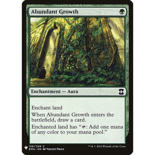 Image for Abundant Growth (156) (LIST) - Magic: The Gathering