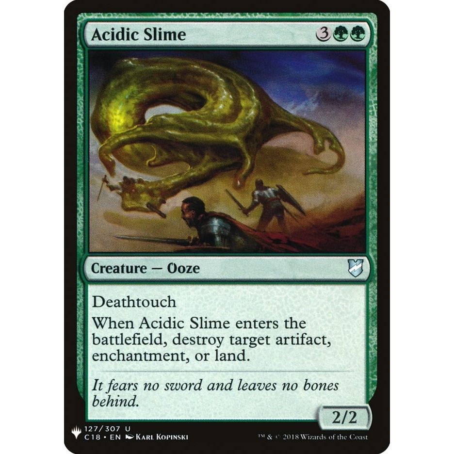 Image for Acidic Slime (127) (LIST) - Magic: The Gathering