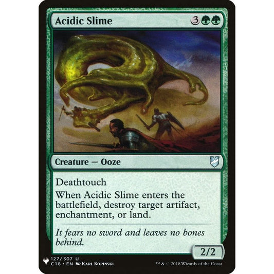Image for Acidic Slime (127) (LIST) - Magic: The Gathering