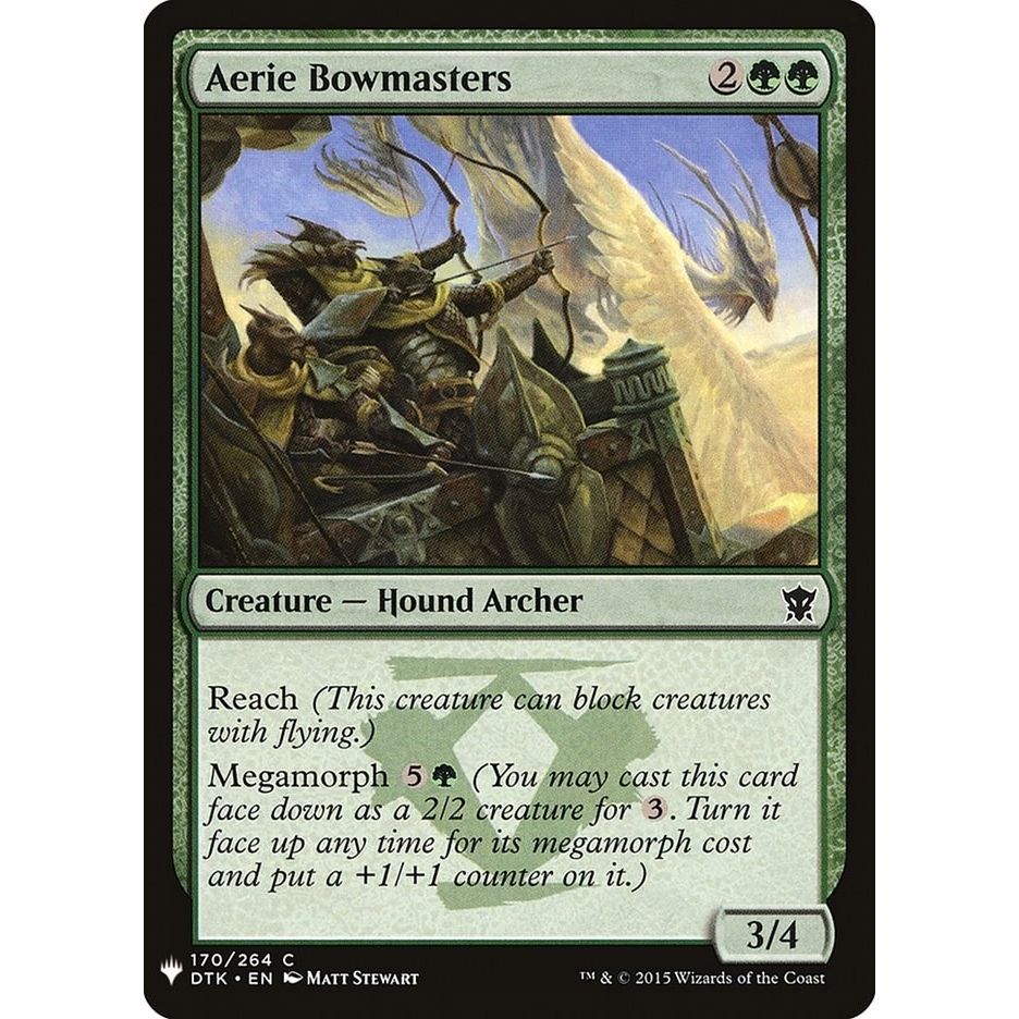 Image for Aerie Bowmasters (170) (LIST) - Magic: The Gathering