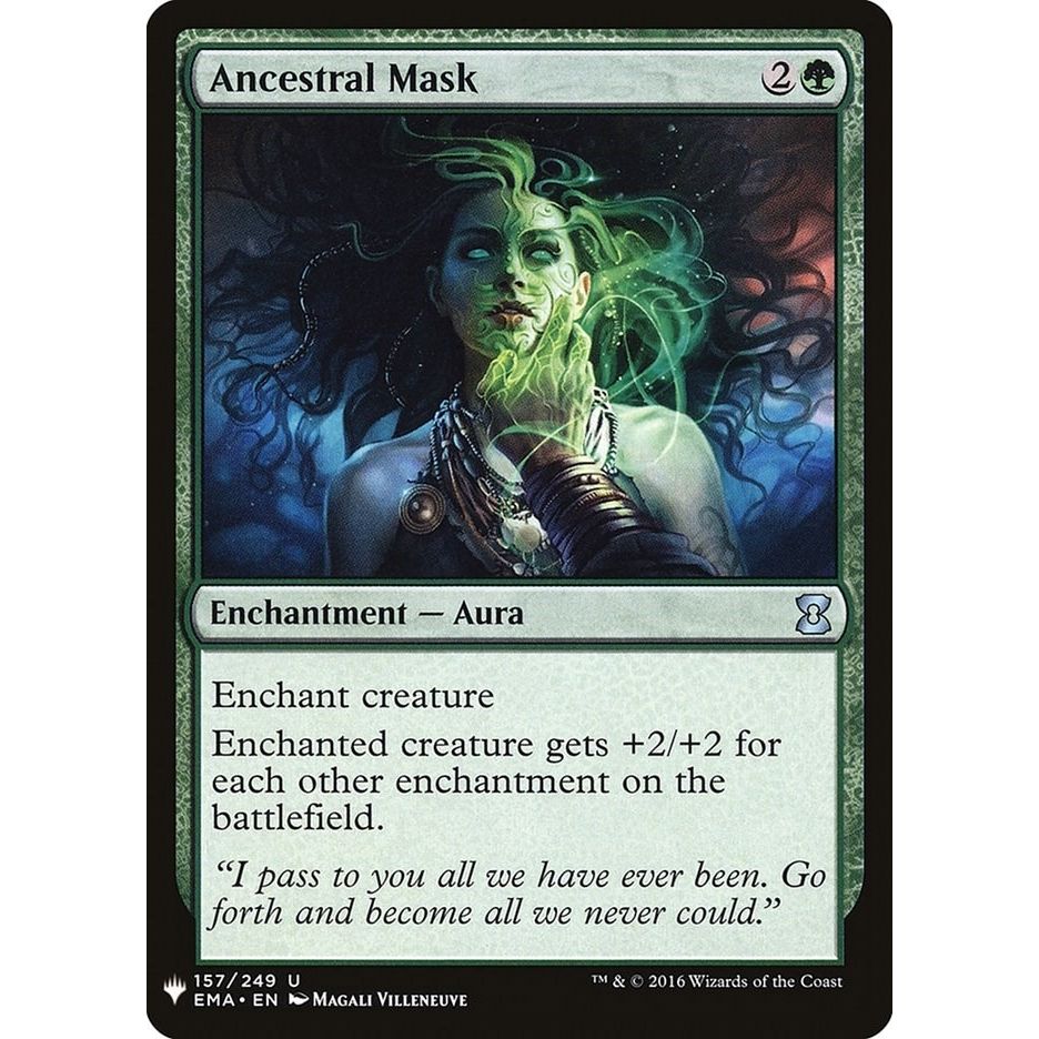 Image for Ancestral Mask (157) (LIST) - Magic: The Gathering
