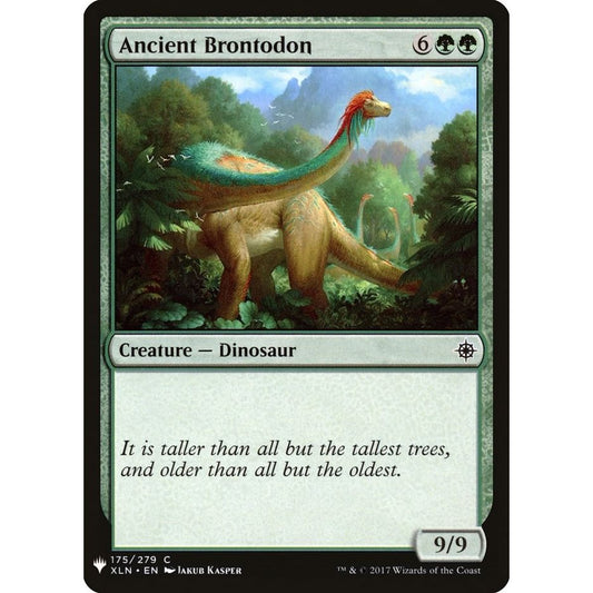 Image for Ancient Brontodon (175) (LIST) - Magic: The Gathering