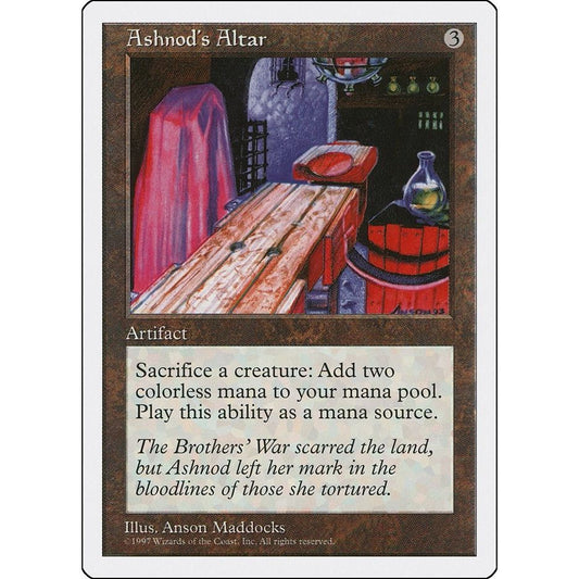 Image for Ashnod's Altar (5ED) - Magic: The Gathering