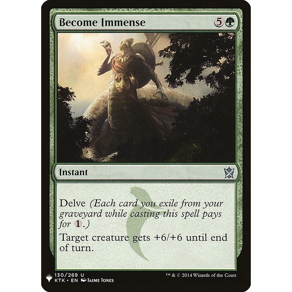 Image for Become Immense (130) (LIST) - Magic: The Gathering