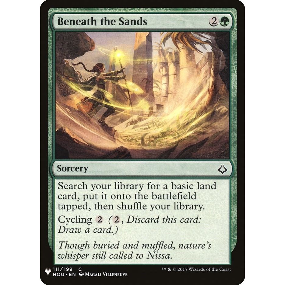 Image for Beneath the Sands (111) (LIST) - Magic: The Gathering