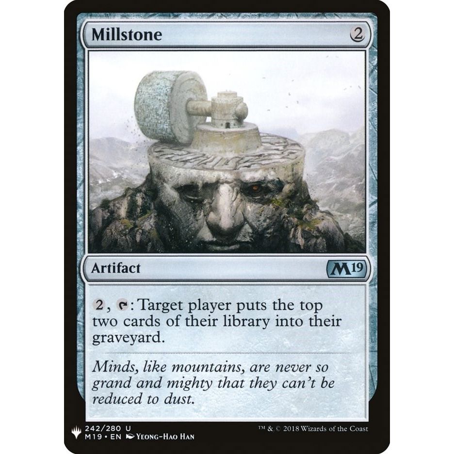 Image for Millstone (M19) (242) (LIST) - Magic: The Gathering