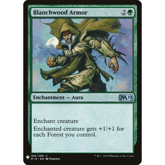Image for Blanchwood Armor (169) (LIST) - Magic: The Gathering