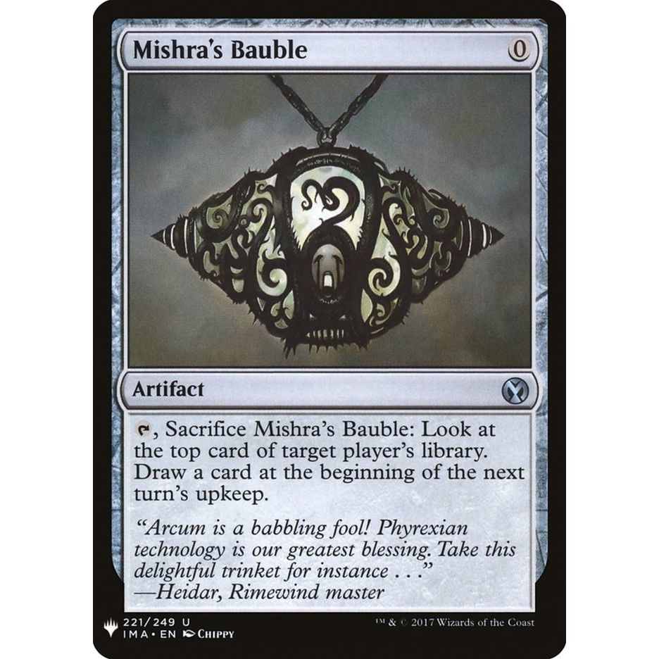 Image for Mishra's Bauble (221) (LIST) - Magic: The Gathering