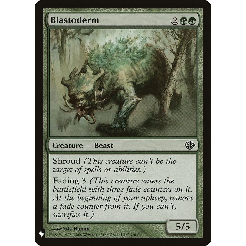 Image for Blastoderm (7) (LIST) - Magic: The Gathering