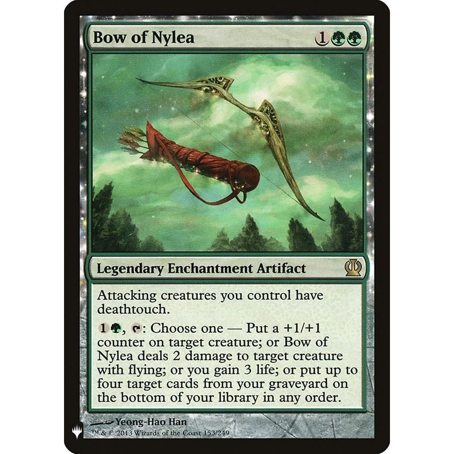 Image for Bow of Nylea (153) (LIST) - Magic: The Gathering
