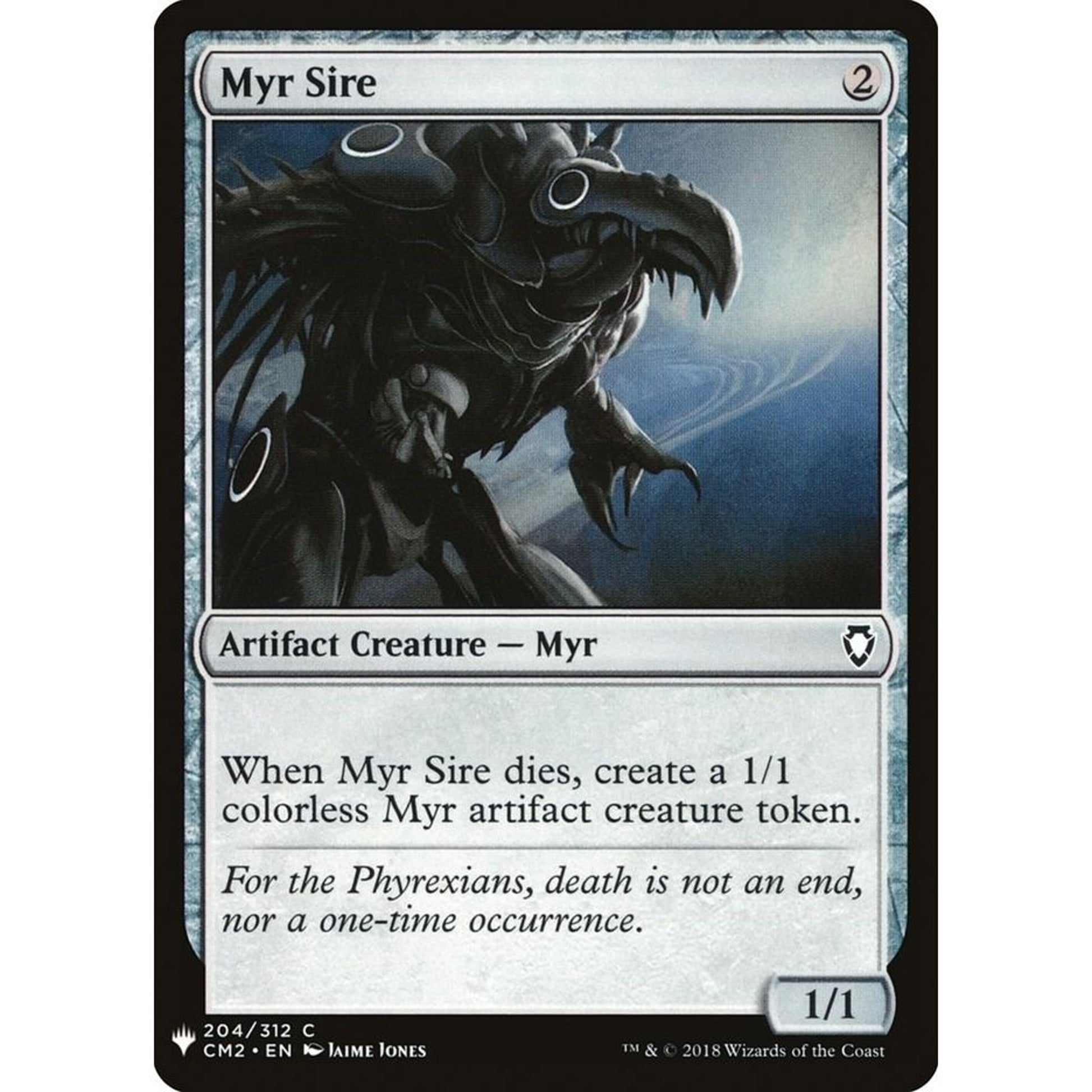 Image for Myr Sire (204) (LIST) - Magic: The Gathering