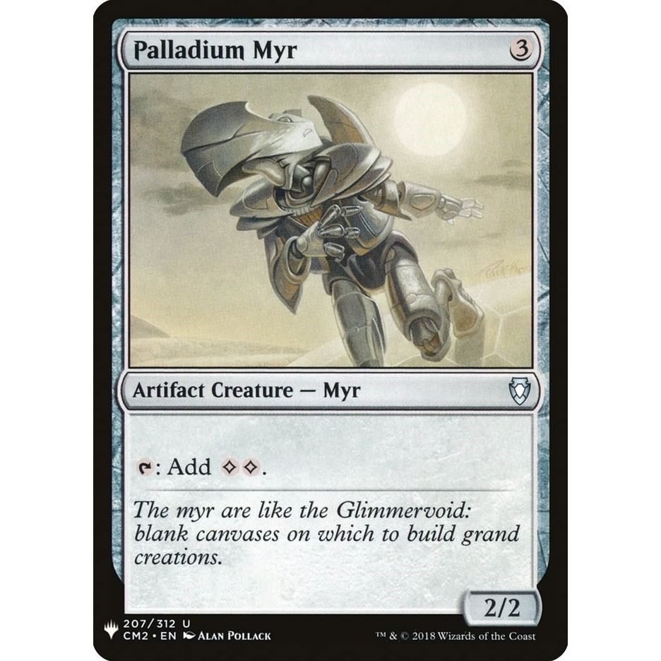 Image for Palladium Myr (207) (LIST) - Magic: The Gathering
