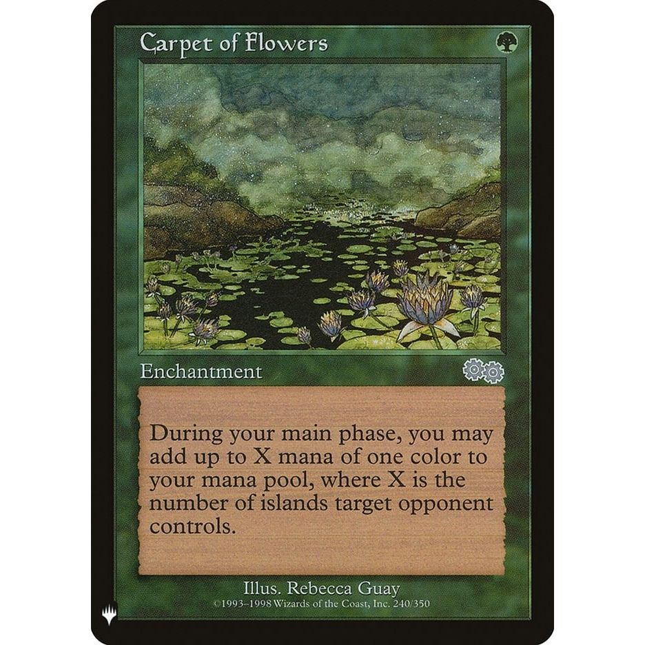 Image for Carpet of Flowers (240) (LIST) - Magic: The Gathering