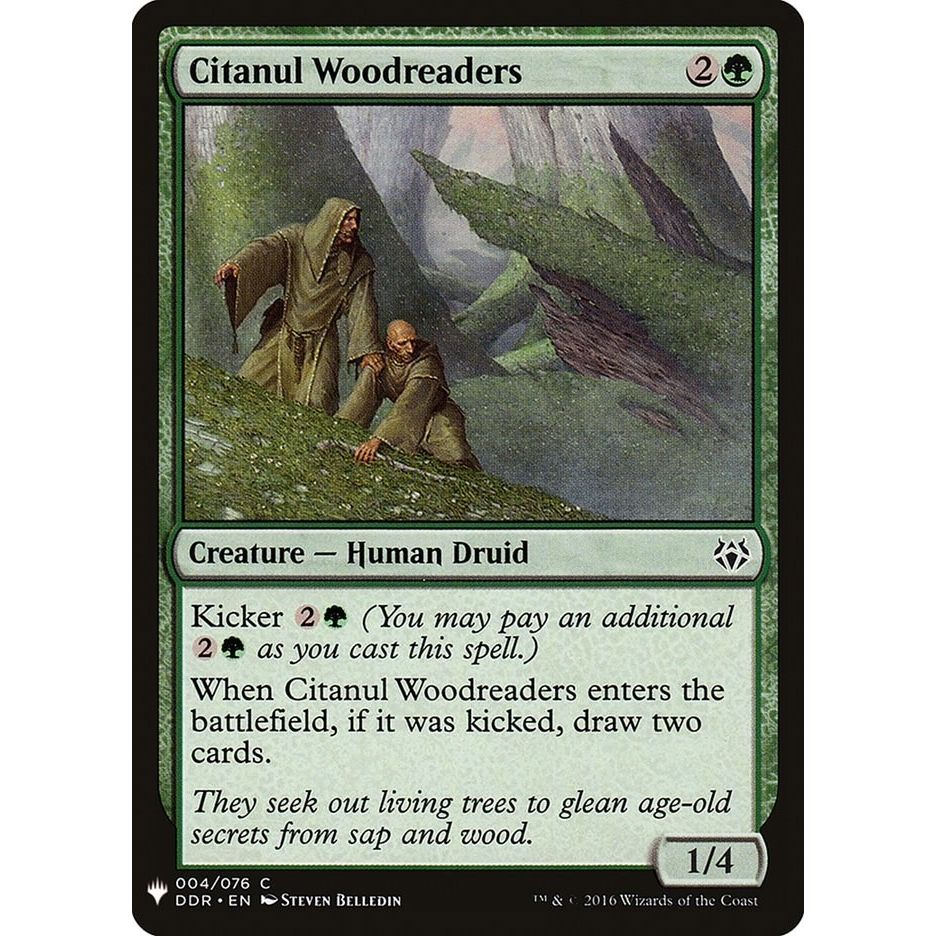 Image for Citanul Woodreaders (4) (LIST) - Magic: The Gathering