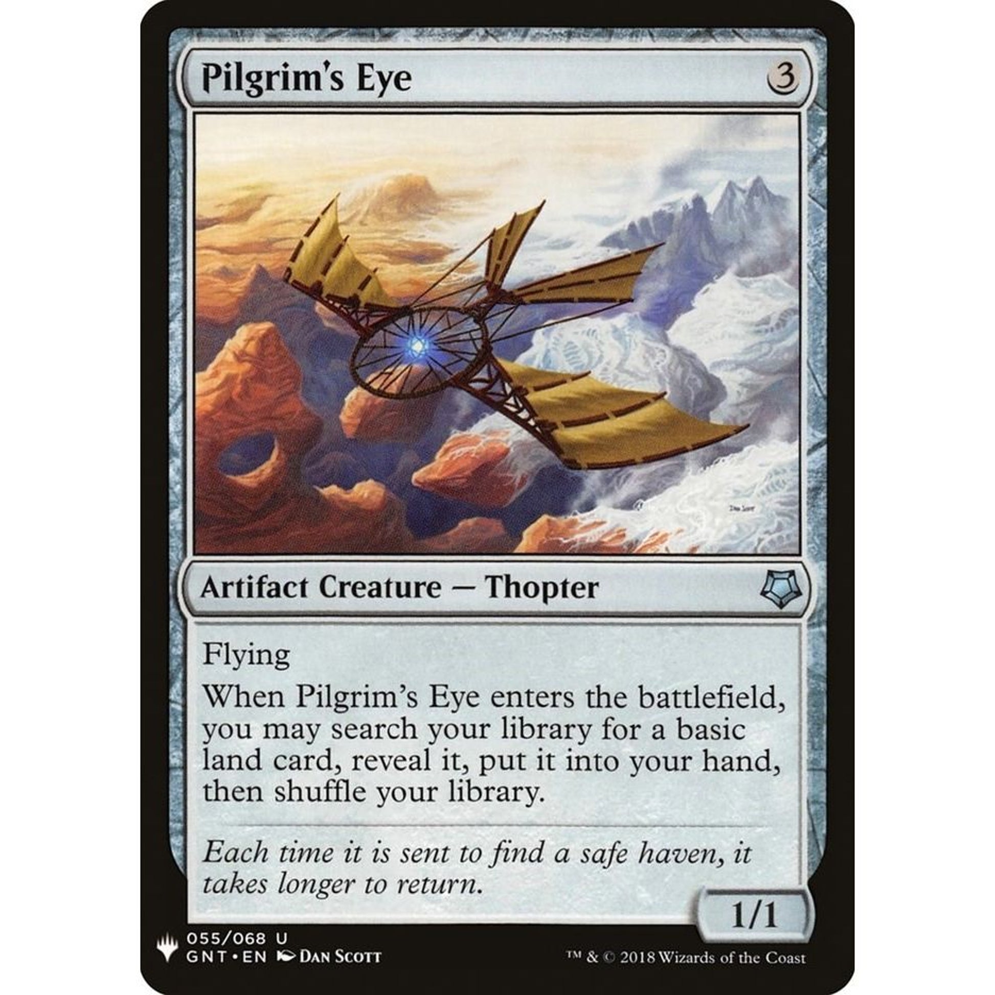Image for Pilgrim's Eye (55) (LIST) - Magic: The Gathering
