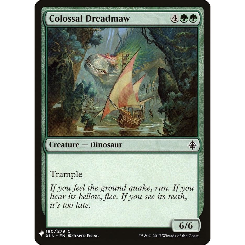 Image for Colossal Dreadmaw (180) (LIST) - Magic: The Gathering