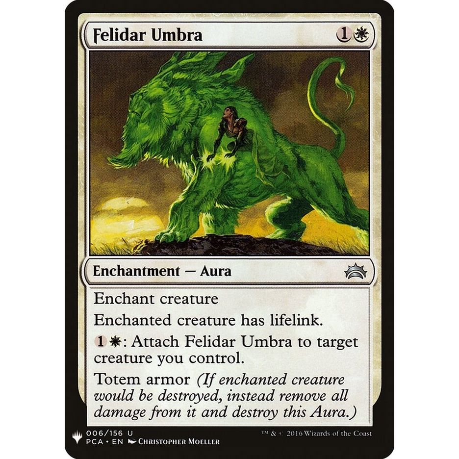 Image for Felidar Umbra (6) (LIST) - Magic: The Gathering