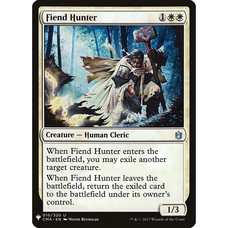 Image for Fiend Hunter (10) (LIST) - Magic: The Gathering