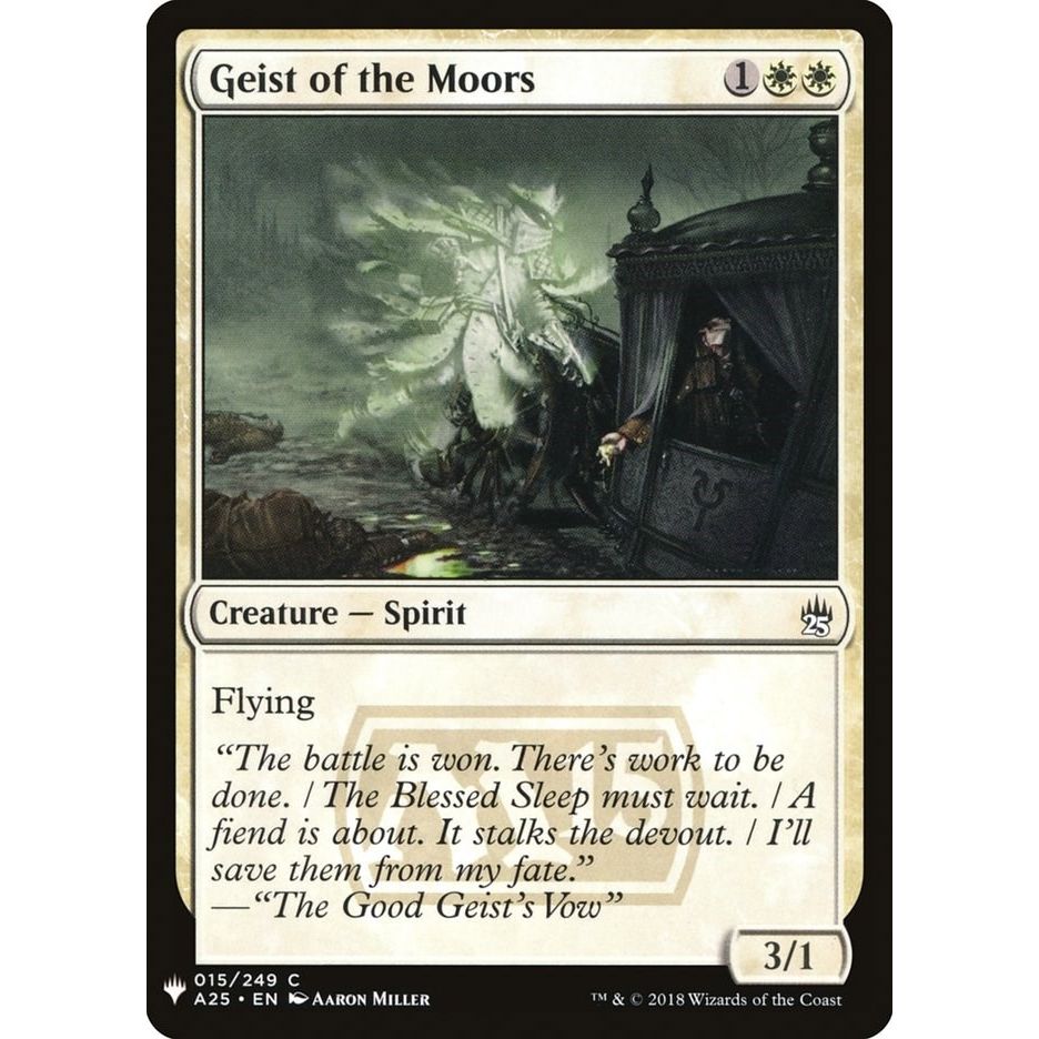 Image for Geist of the Moors (15) (LIST) - Magic: The Gathering