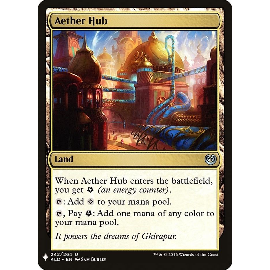 Image for Aether Hub (242) (LIST) - Magic: The Gathering