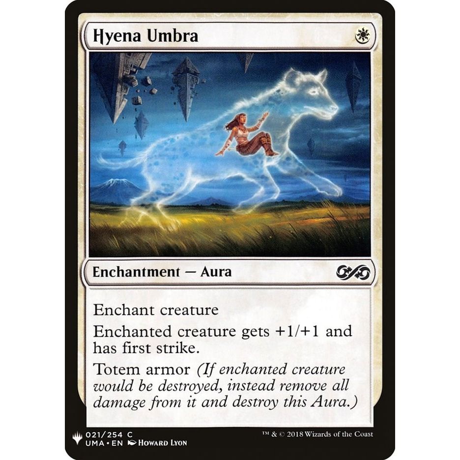 Image for Hyena Umbra (21) (LIST) - Magic: The Gathering