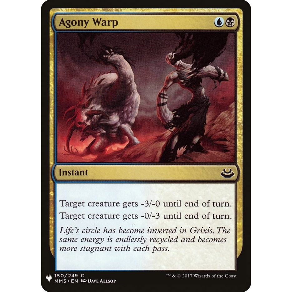 Image for Agony Warp (150) (LIST) - Magic: The Gathering