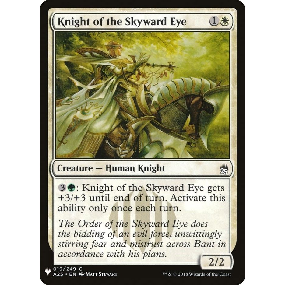 Image for Knight of the Skyward Eye (19) (LIST) - Magic: The Gathering