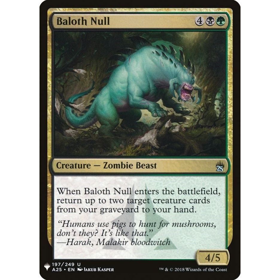Image for Baloth Null (197) (LIST) - Magic: The Gathering