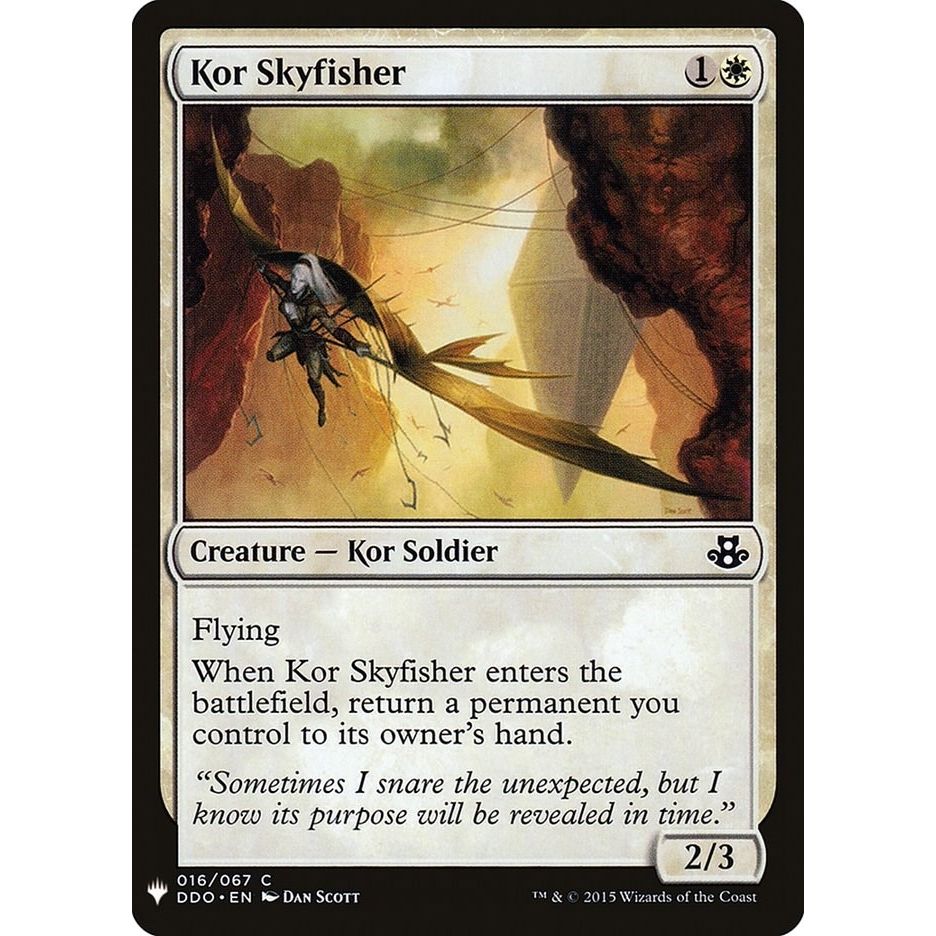 Image for Kor Skyfisher (16) (LIST) - Magic: The Gathering