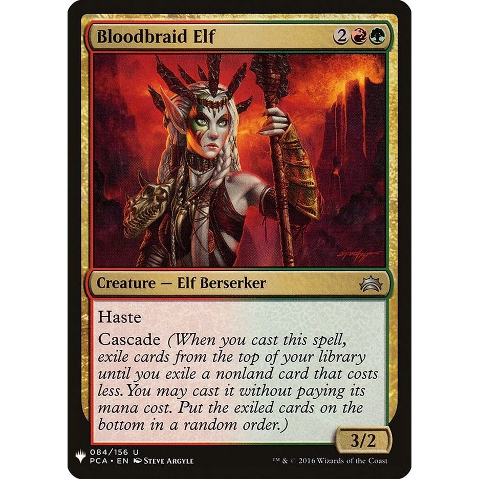 Image for Bloodbraid Elf (84) (LIST) - Magic: The Gathering