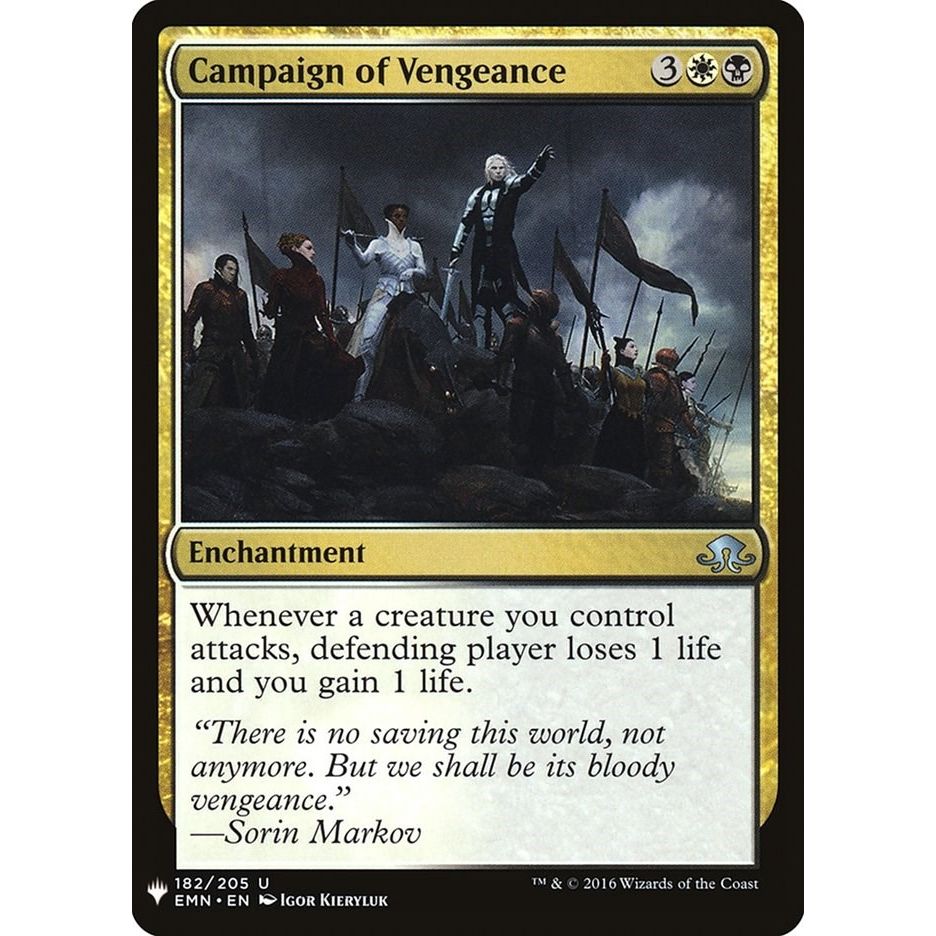 Image for Campaign of Vengeance (182) (LIST) - Magic: The Gathering