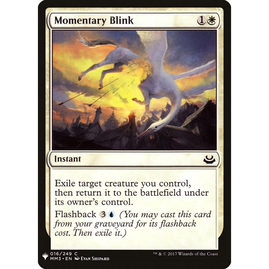 Image for Momentary Blink (16) (LIST) - Magic: The Gathering