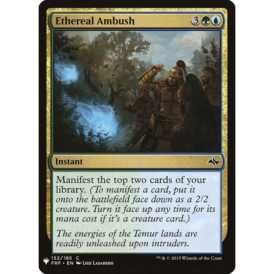 Image for Ethereal Ambush (152) (LIST) - Magic: The Gathering