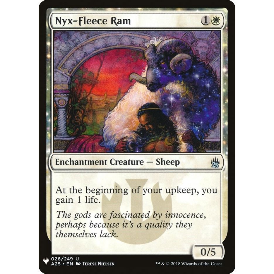Image for Nyx-Fleece Ram (26) (LIST) - Magic: The Gathering