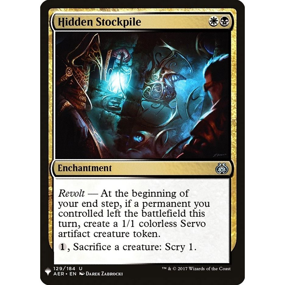 Image for Hidden Stockpile (129) (LIST) - Magic: The Gathering