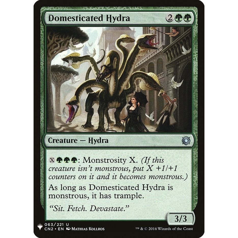 Image for Domesticated Hydra (63) (LIST) - Magic: The Gathering