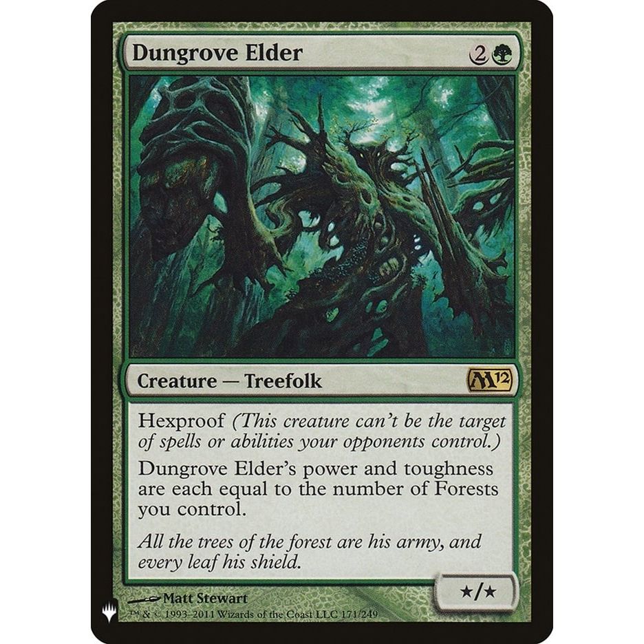 Image for Dungrove Elder (171) (LIST) - Magic: The Gathering