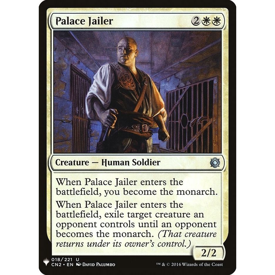 Image for Palace Jailer (18) (LIST) - Magic: The Gathering