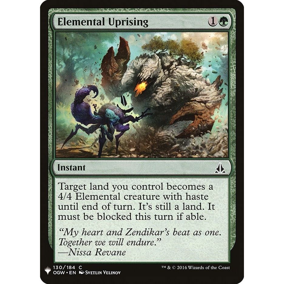 Image for Elemental Uprising (130) (LIST) - Magic: The Gathering