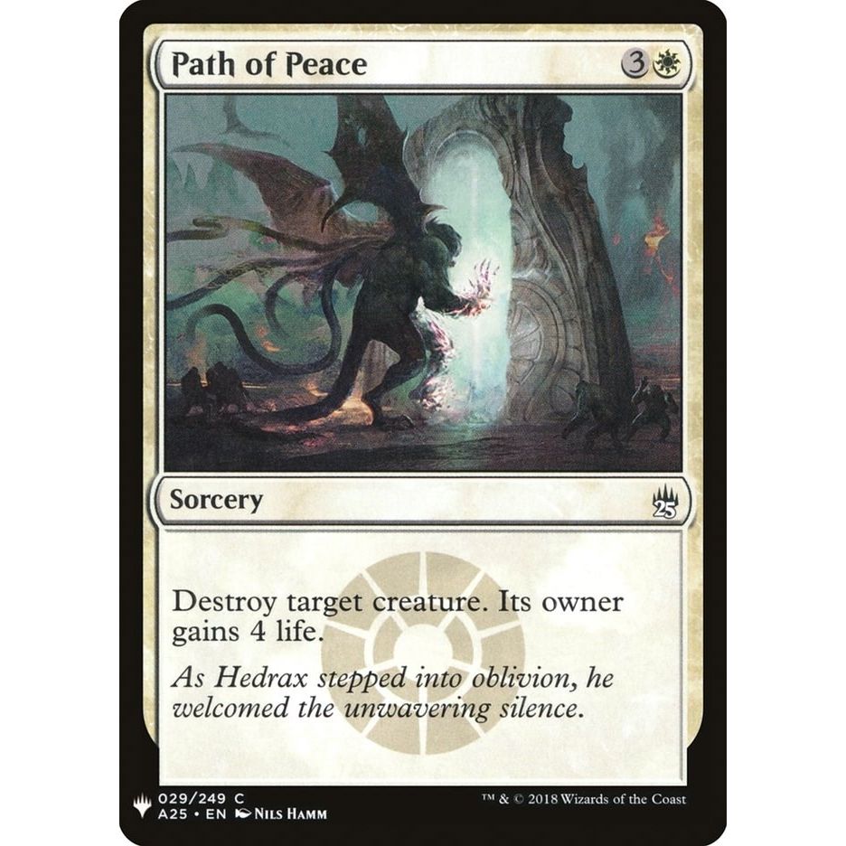 Image for Path of Peace (29) (LIST) - Magic: The Gathering
