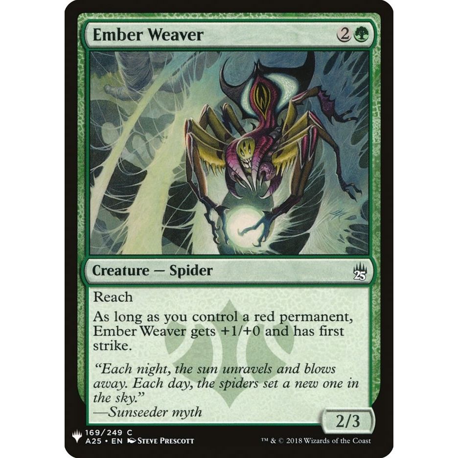 Image for Ember Weaver (169) (LIST) - Magic: The Gathering