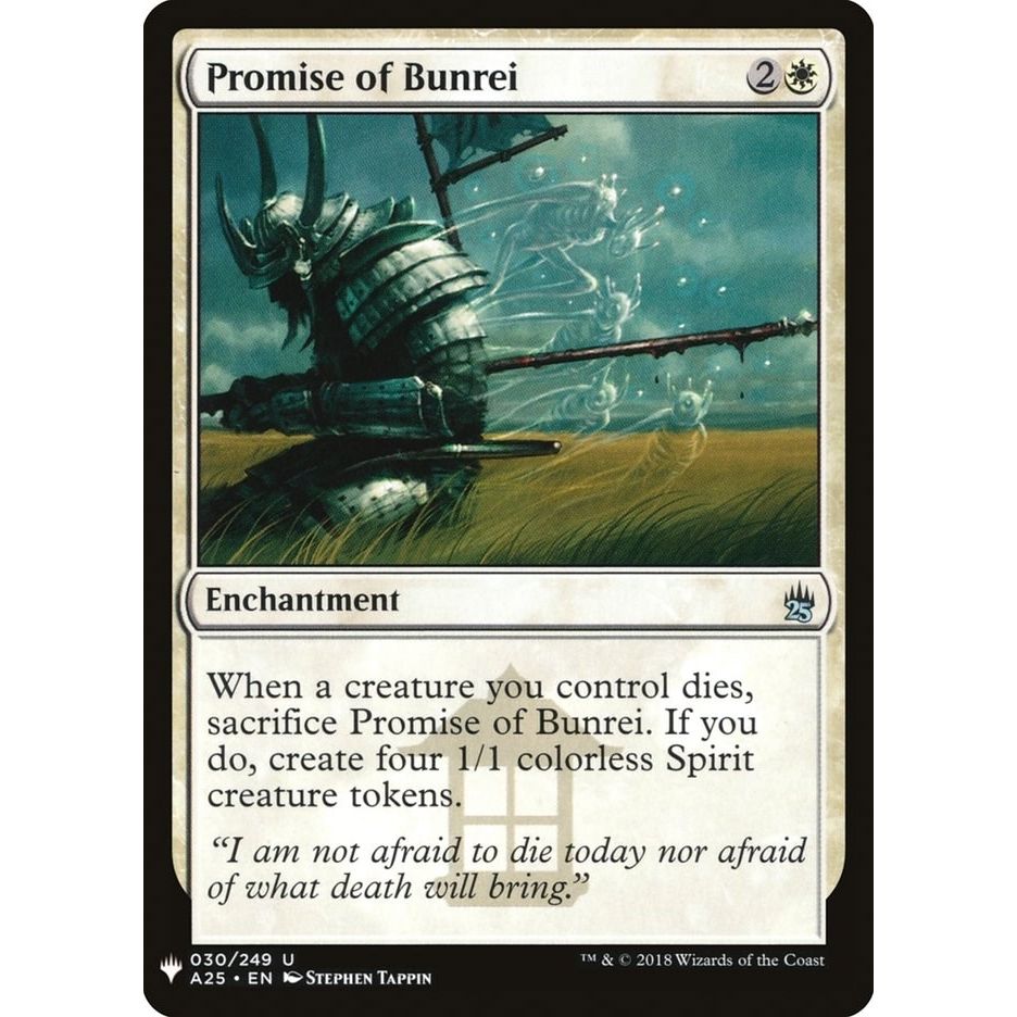 Image for Promise of Bunrei (30) (LIST) - Magic: The Gathering